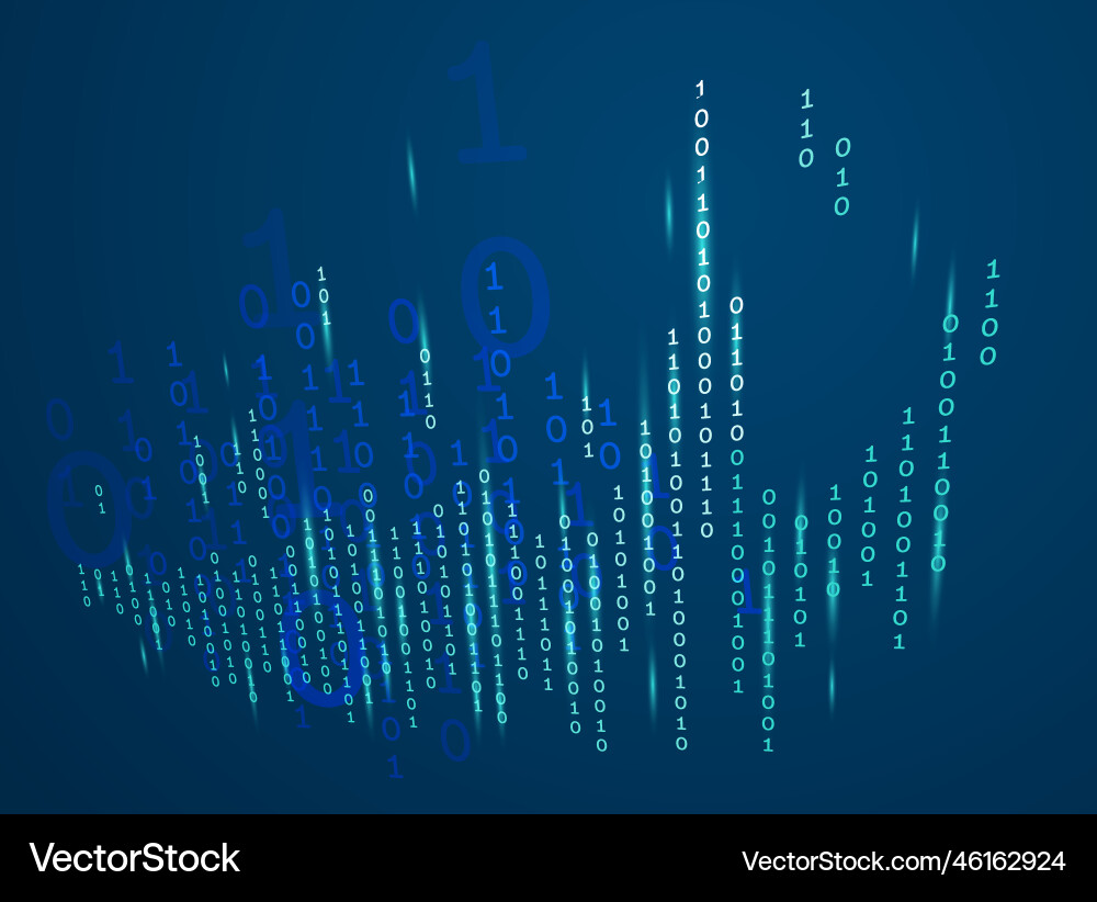 Binärer Programmiercode abstrakter Hintergrund Binärer Programmiercode abstrakter Hintergrund vektorbild