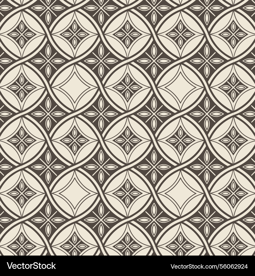 Geometric pattern with primitive shapes Vector Image