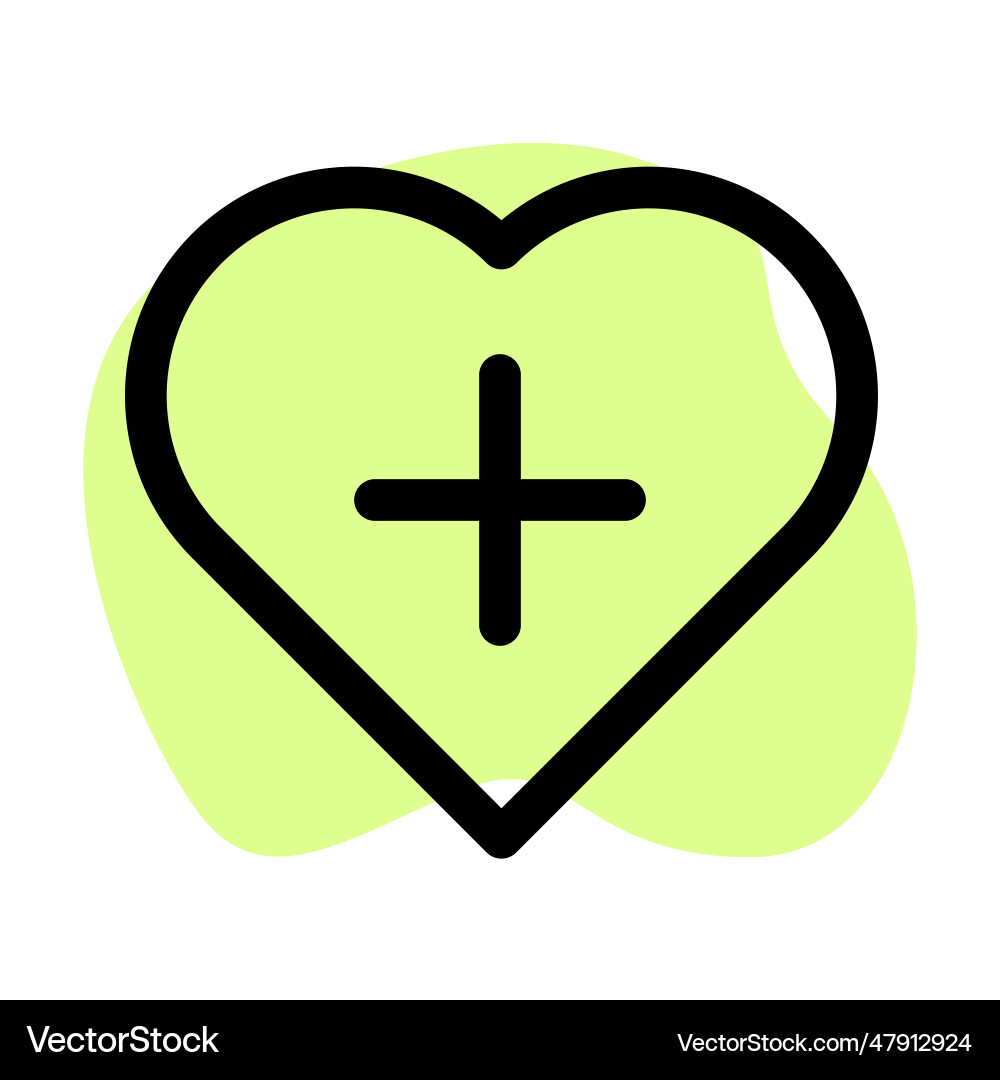 Save favorite items to the wish list option Vector Image