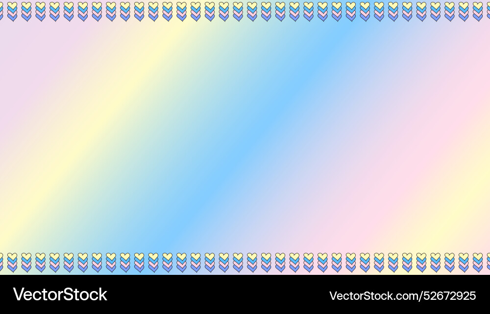 Abstract color pastel with frame on gradient Abstract color pastel with frame on gradient vector image
