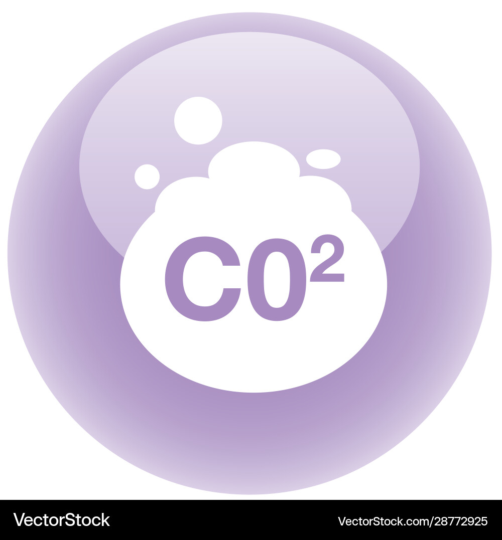 Co2 Symbol Kohlendioxid Formel Symbol Zeichen Co2 Symbol Kohlendioxid Formel Symbol Zeichen vektorbild