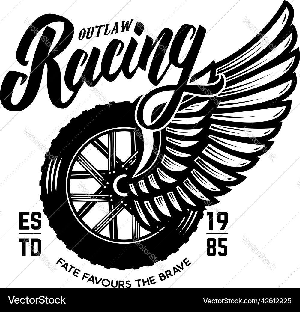 Custom motorcyclestshirt print template Custom motorcyclestshirt print template vector image
