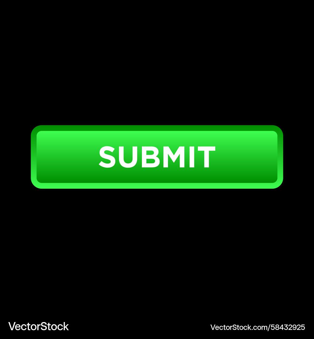 Submit Button Website Template Vector Image