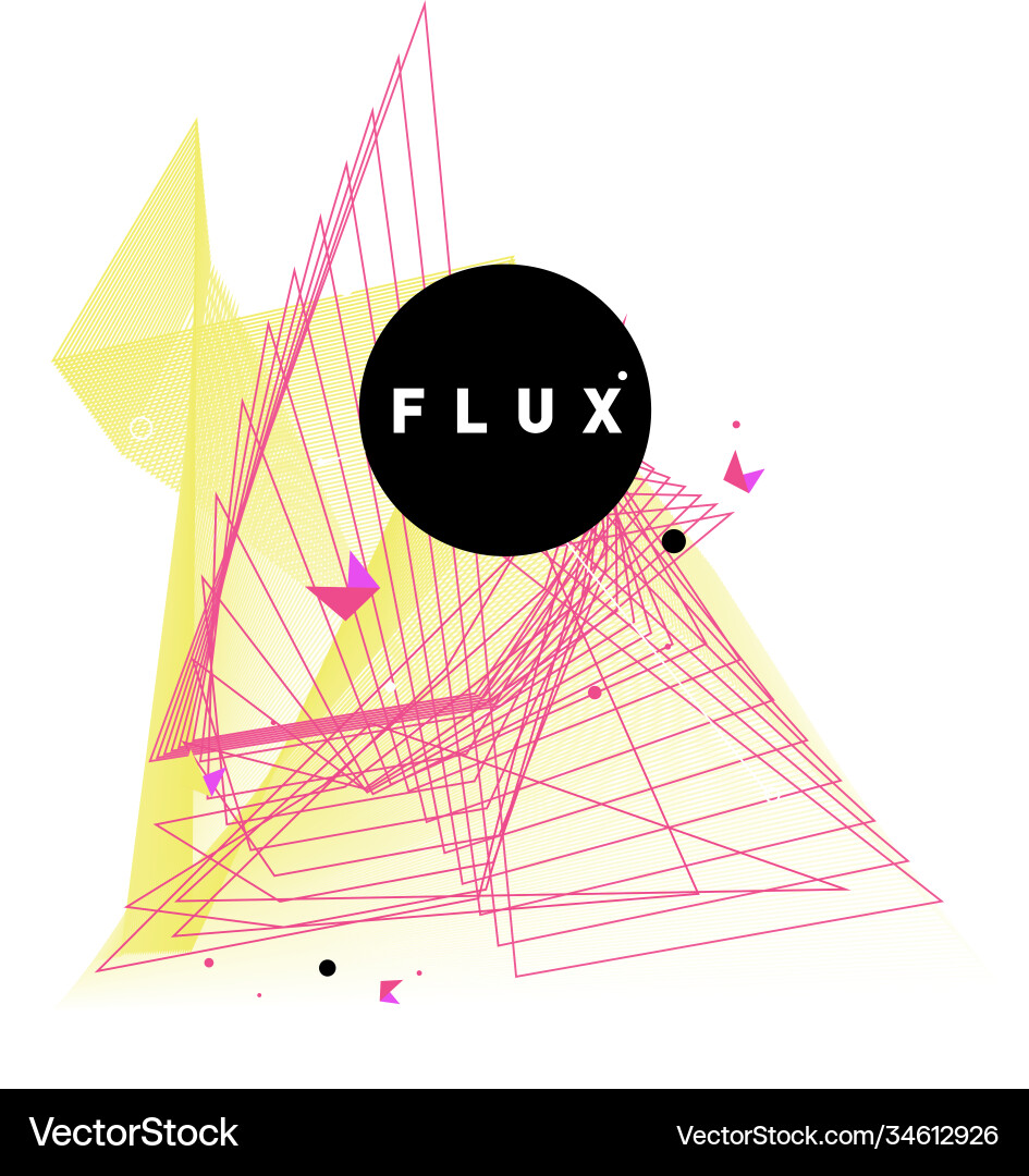 3d colorful wave background dynamic flux effect 3d colorful wave background dynamic flux effect vector image