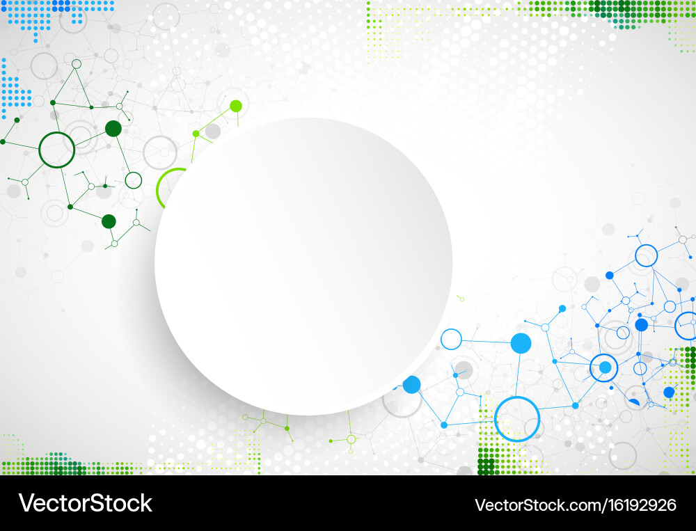 Abstract Science Background vector image