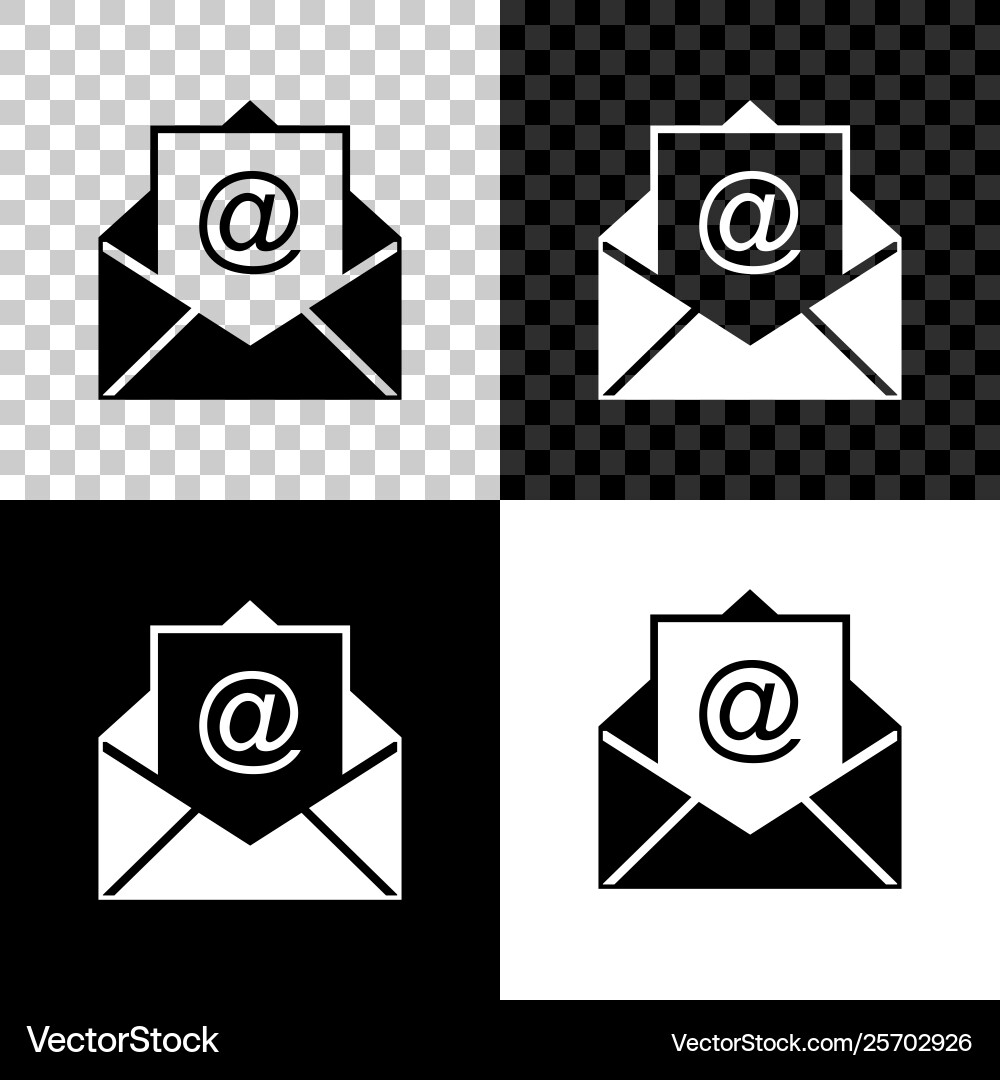 Mail Envelope Icon - Email Symbol vector image