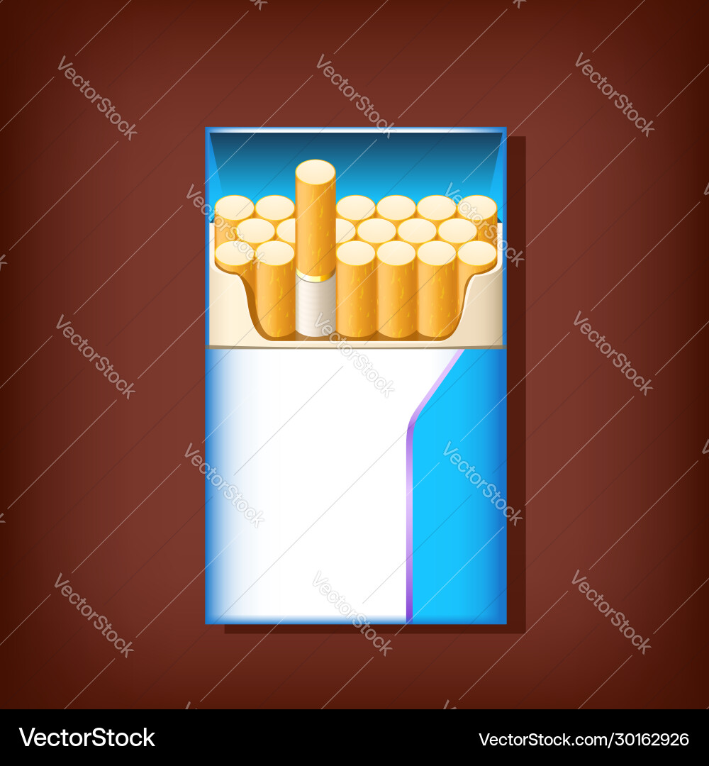 Open pack Royalty Free Vector Image - VectorStock