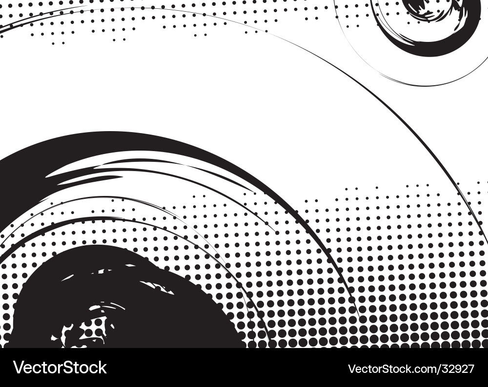 Abstract Swirl Pattern vector image