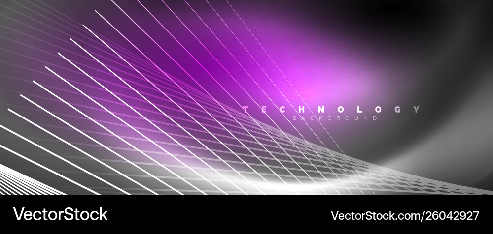 Color light with lines outer space background Color light with lines outer space background vector image