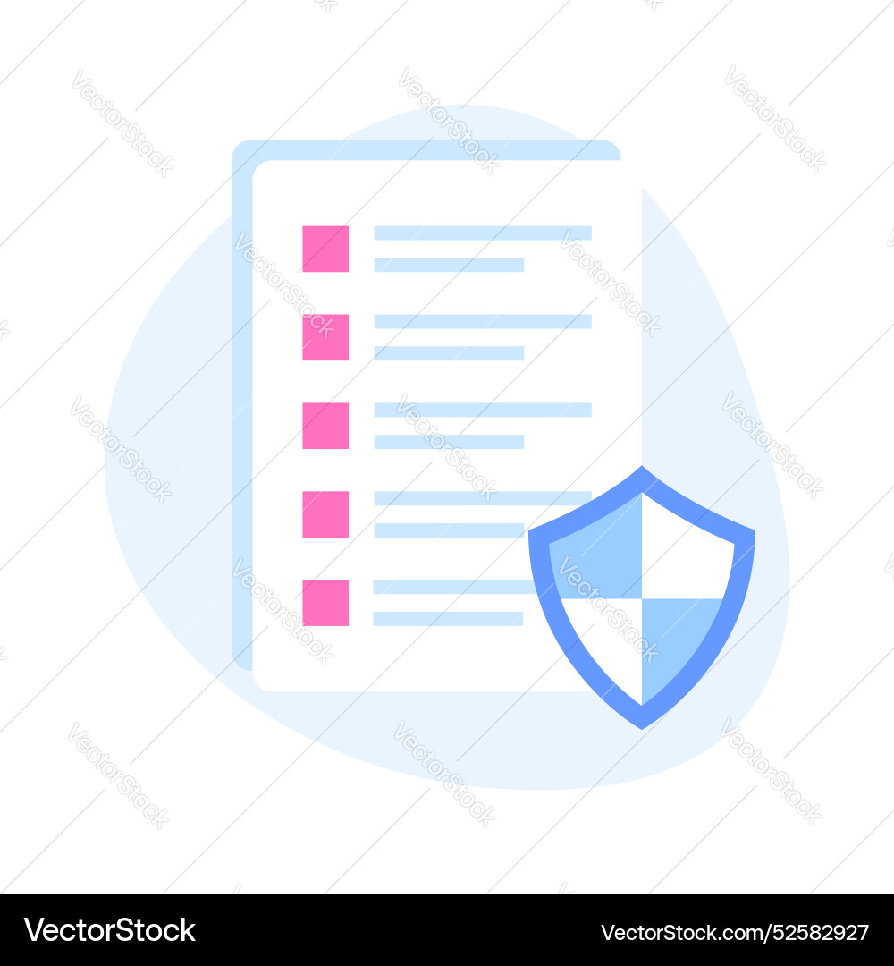 File security Vector Image