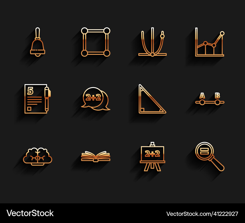 Set line graph schedule chart diagram mobile Set line graph schedule chart diagram mobile vector image
