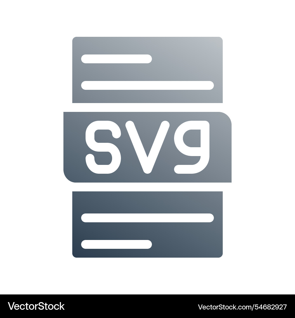 Svg file type format document icon can be used Svg file type format document icon can be used vector image