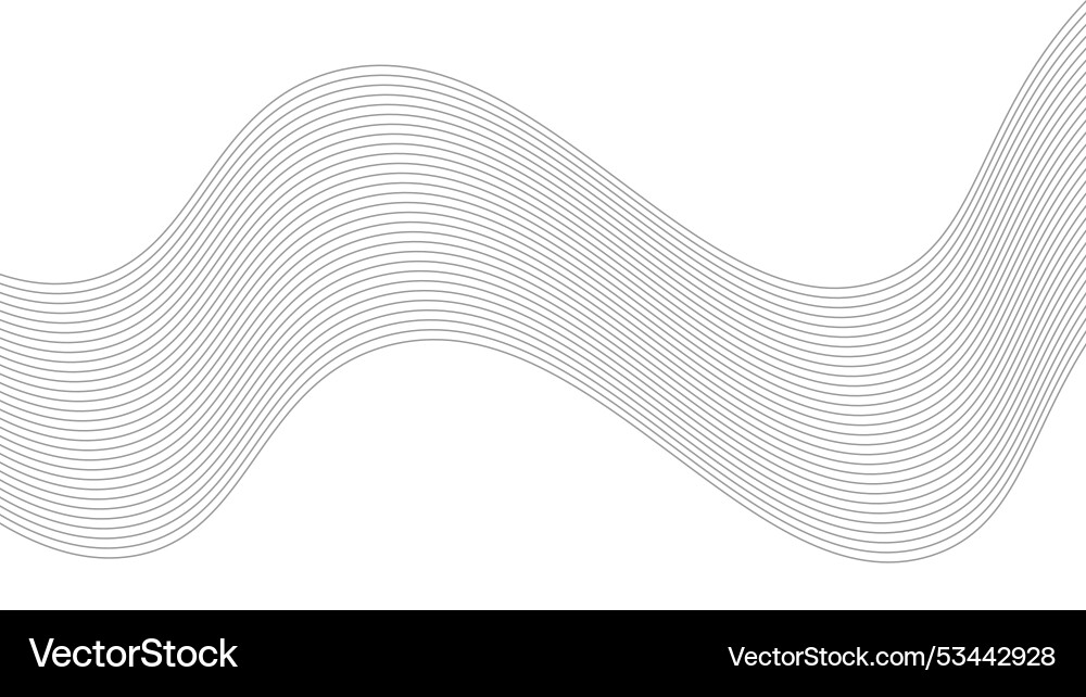 Abstract wavy line background pattern Abstract wavy line background pattern vector image
