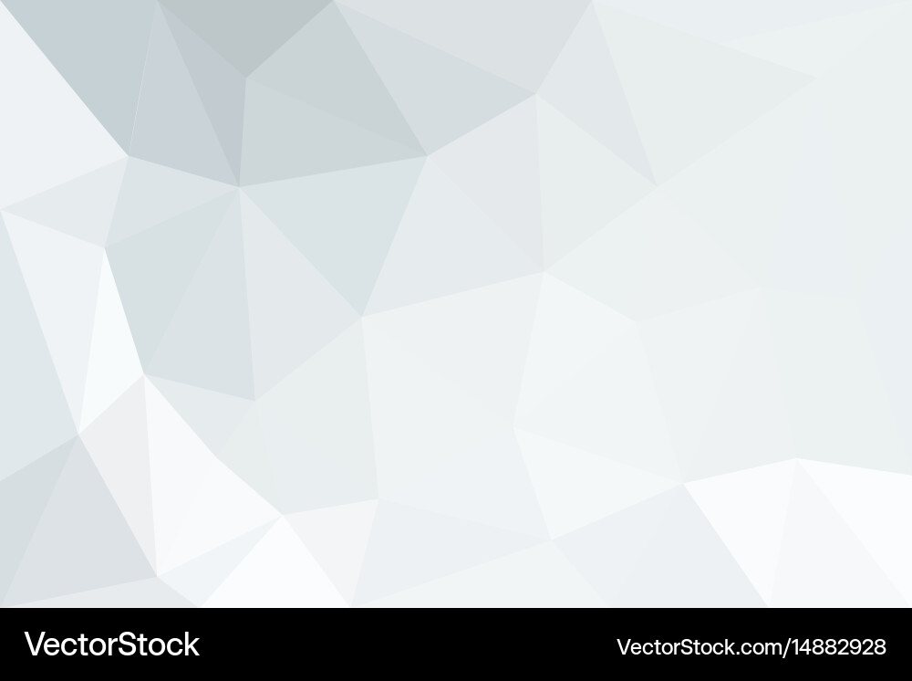 Light-colored background in low poly style vector image