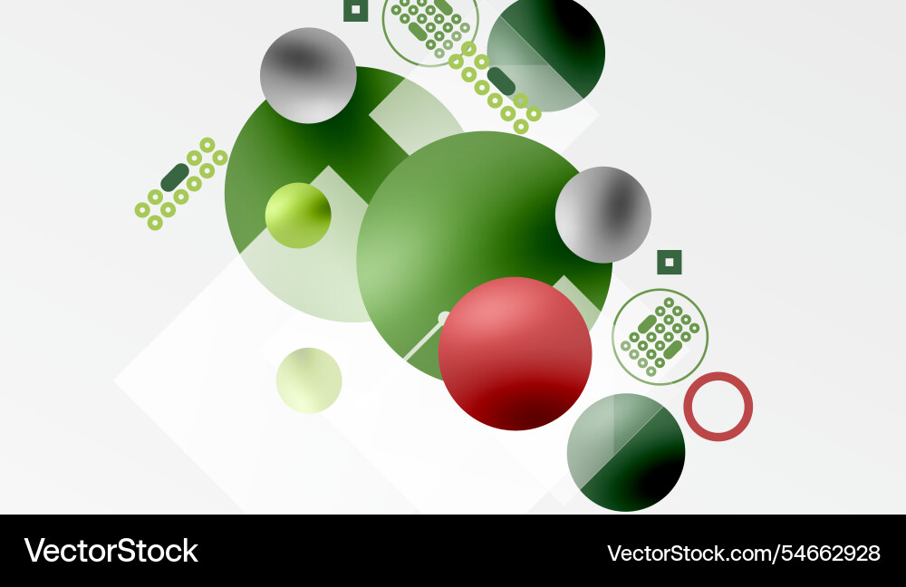 Minimalistic abstract design layered Vector Image