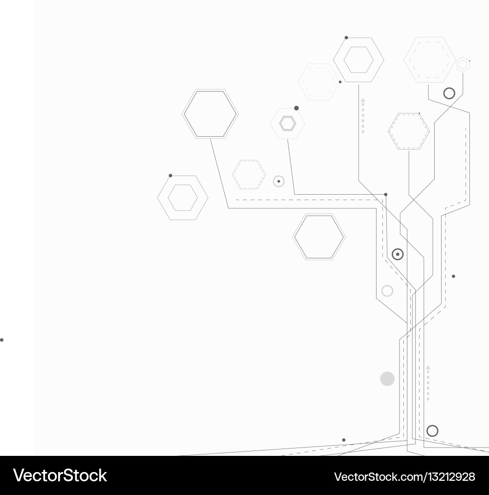 Technology & Science Abstract Background vector image