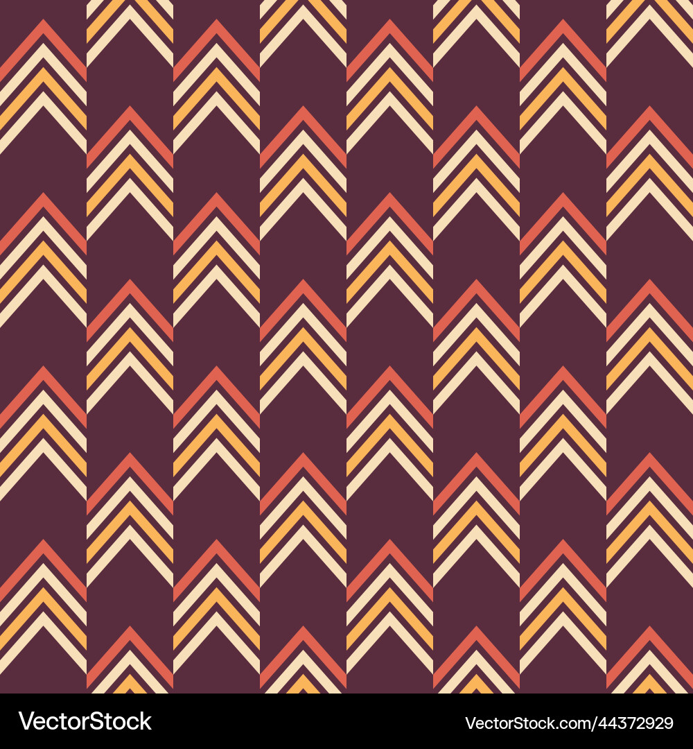 Abstract geometric seamless pattern with arrows Abstract geometric seamless pattern with arrows vector image