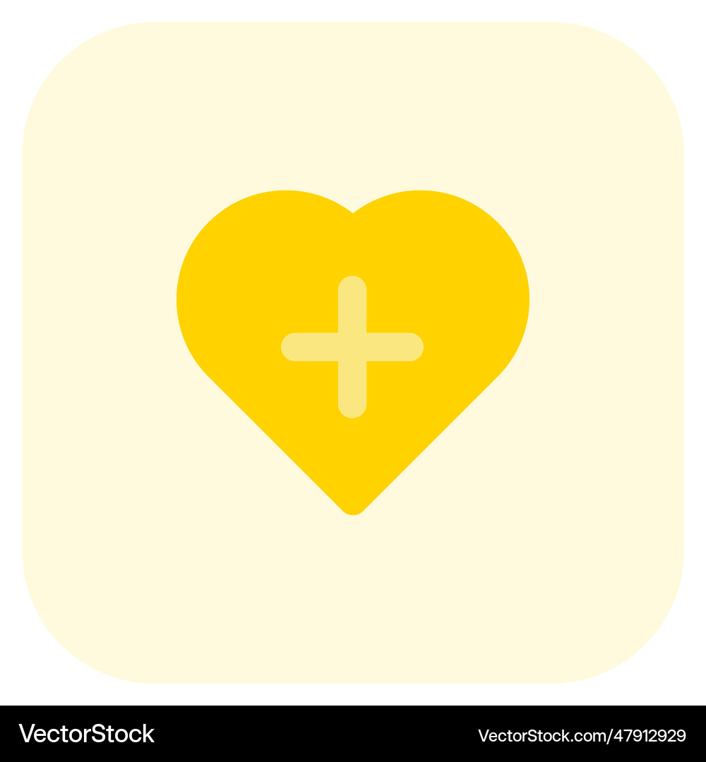 Save favorite items to the wish list option Vector Image