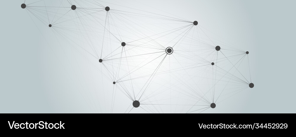 Template with molecular connect dots Template with molecular connect dots vector image