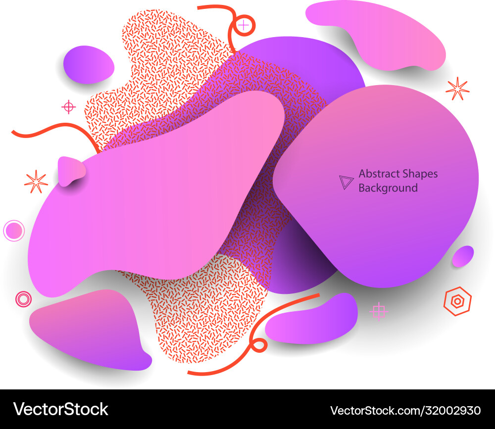 Abstract banner with ultra color gradient shape Abstract banner with ultra color gradient shape vector image