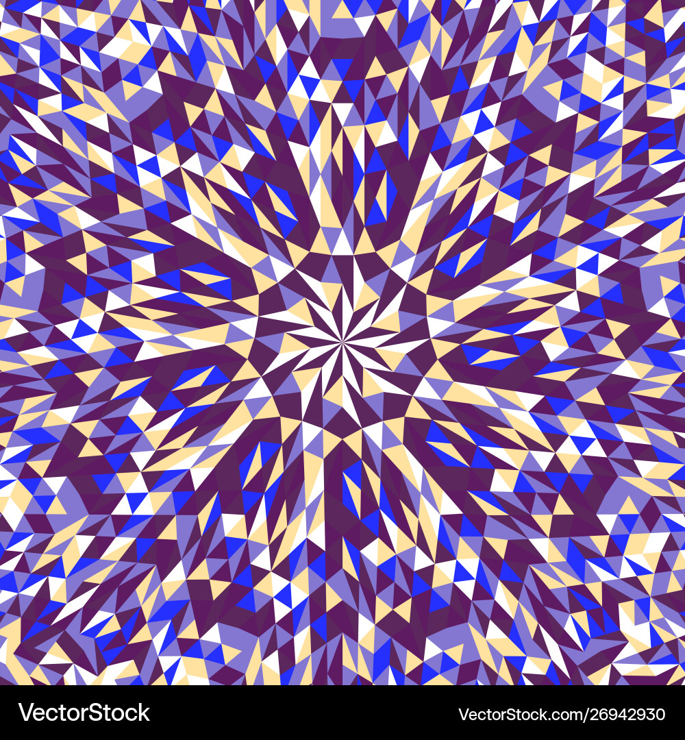Abstract dynamic colorful geometrical tiled vector image
