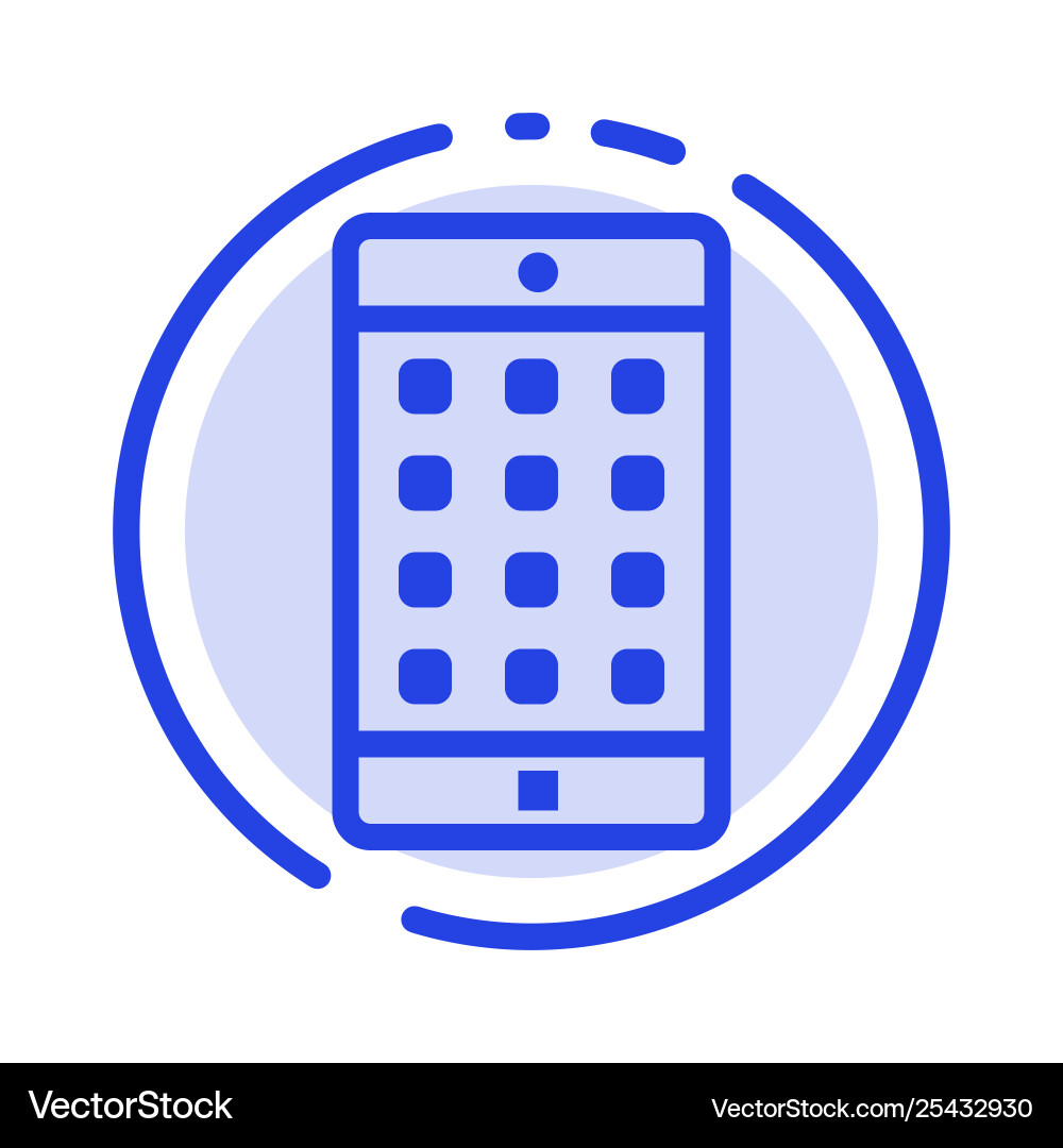 Application mobile password Application mobile password vector image