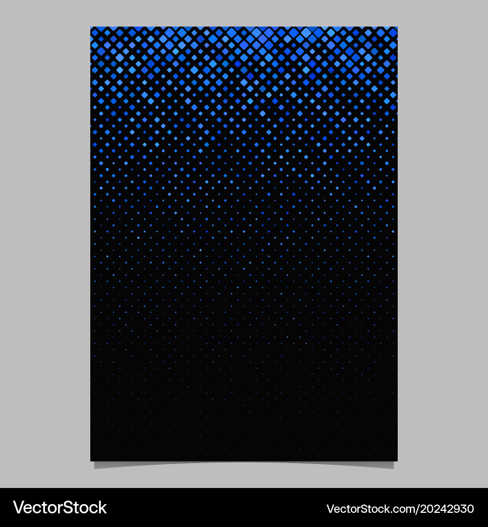 Diagonal square pattern poster template - tiled vector image