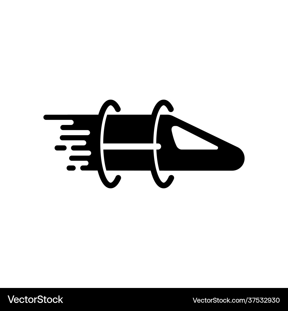 Hyperloop icon Hyperloop icon vector image