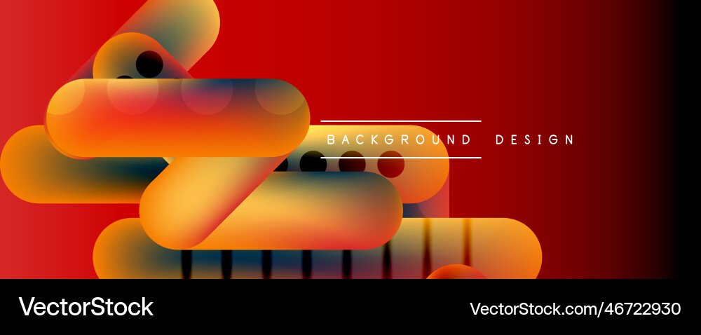 Techno round shapes lines abstract background Techno round shapes lines abstract background Vector Image