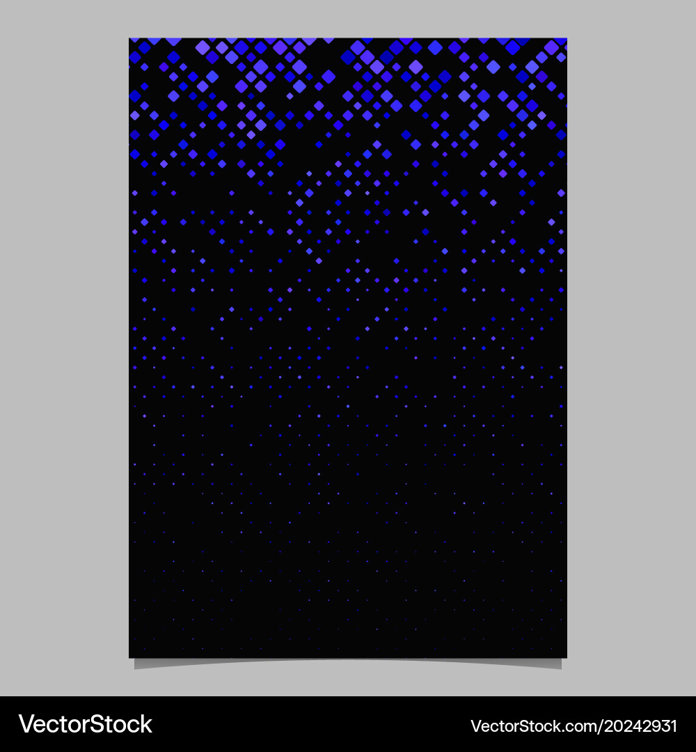 Abstract diagonal square pattern background vector image