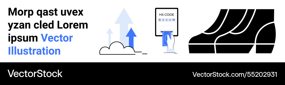 Cloud data upload qr code scanning Cloud data upload qr code scanning vector image