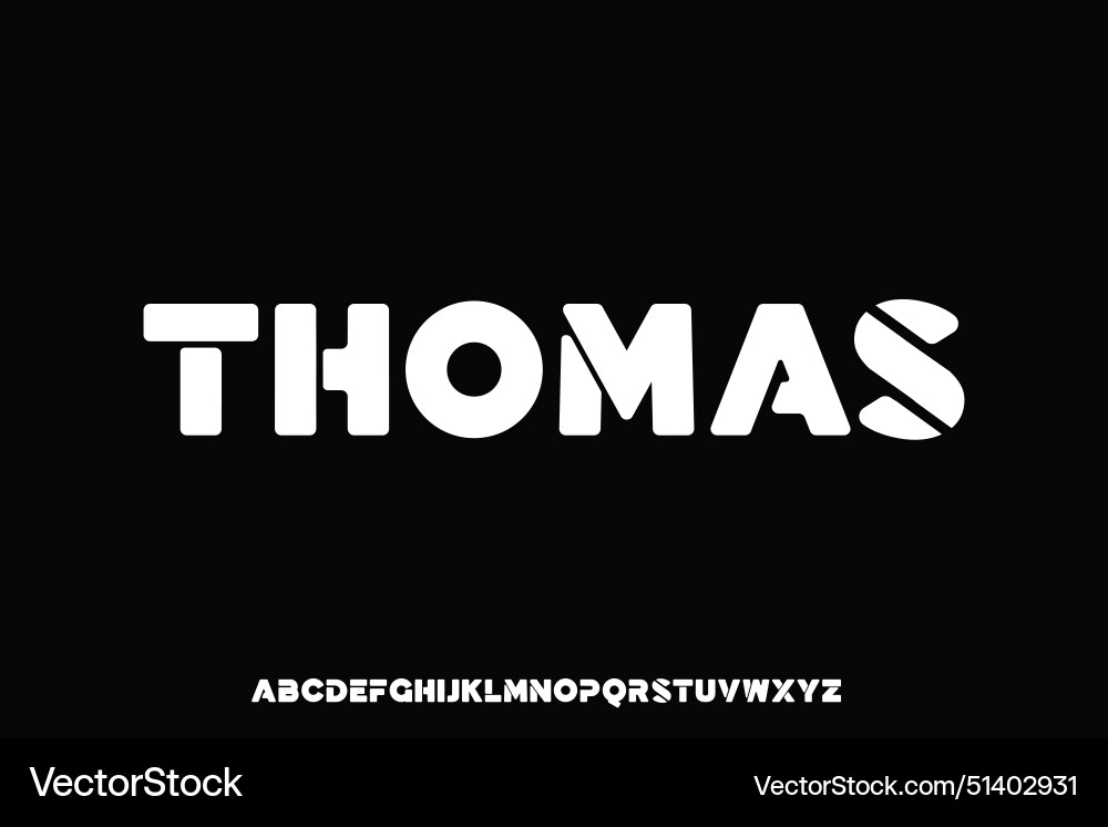 Display alphabet font design suitable Display alphabet font design suitable Vector Image