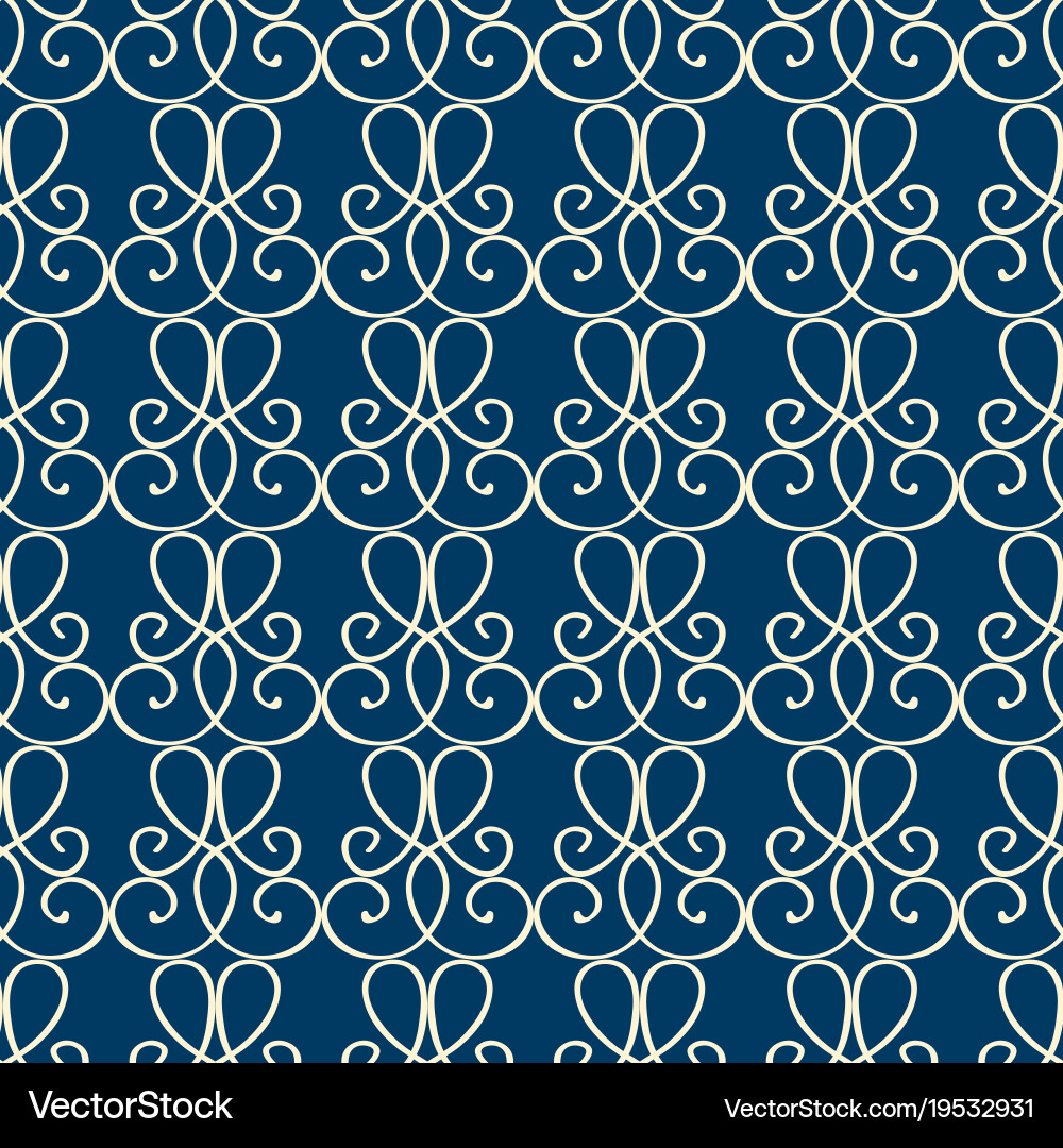 Fragment of decorative lattice from same linear Vector Image