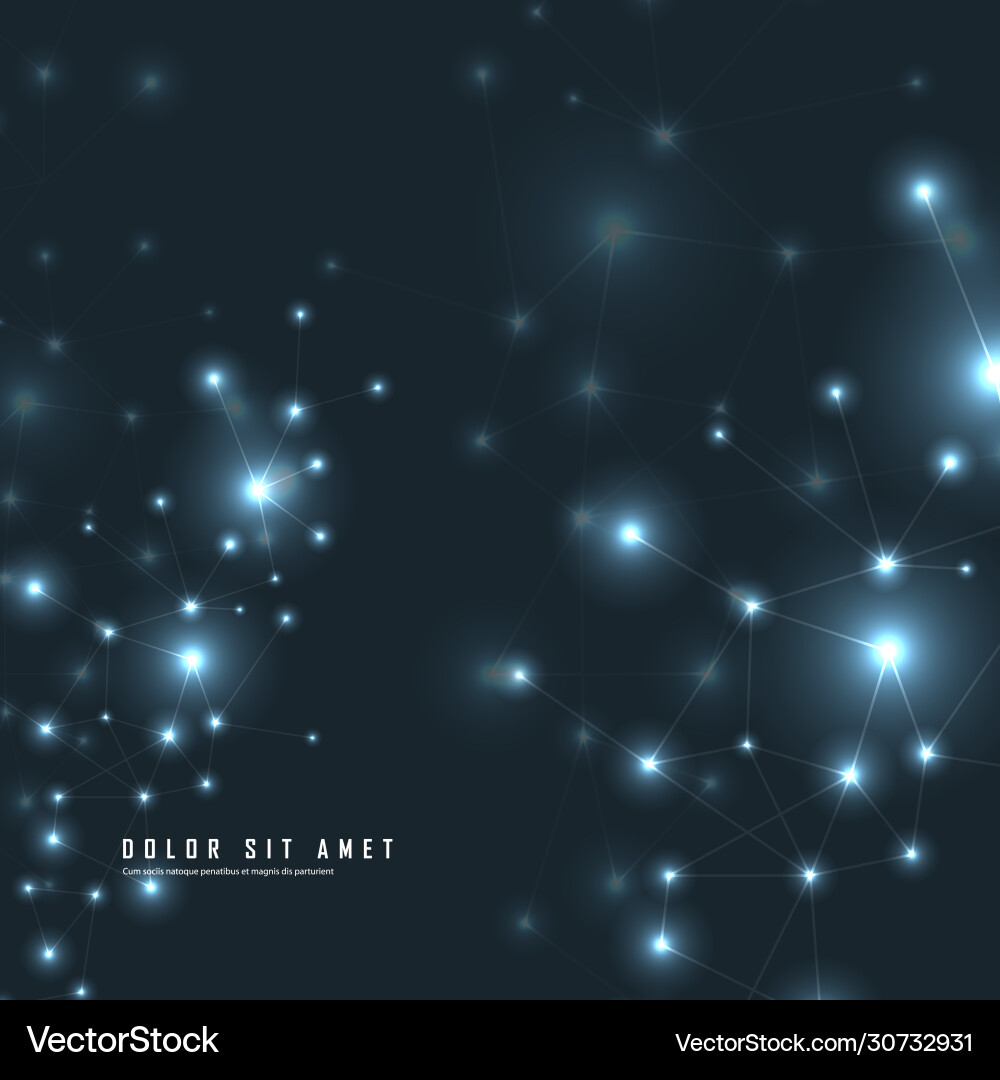 Geometric connect background lines and dots Geometric connect background lines and dots vector image