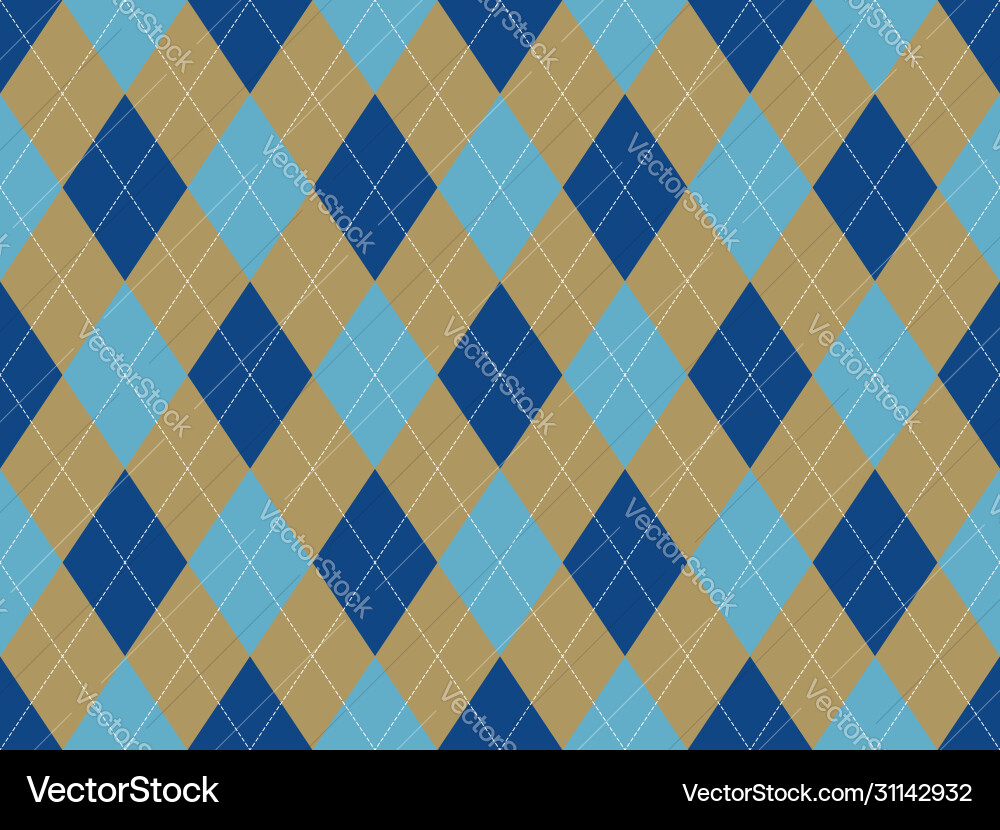 Argyle pattern seamless fabric texture background Argyle pattern seamless fabric texture background Vector Image