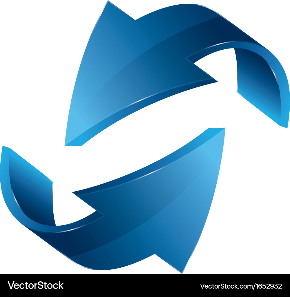 Dynamic Arrows - Business Concepts Vector Image