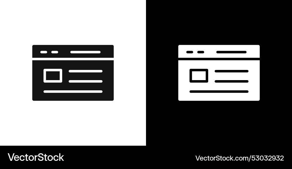 Web ui interface icon logo set Web ui interface icon logo set vector image