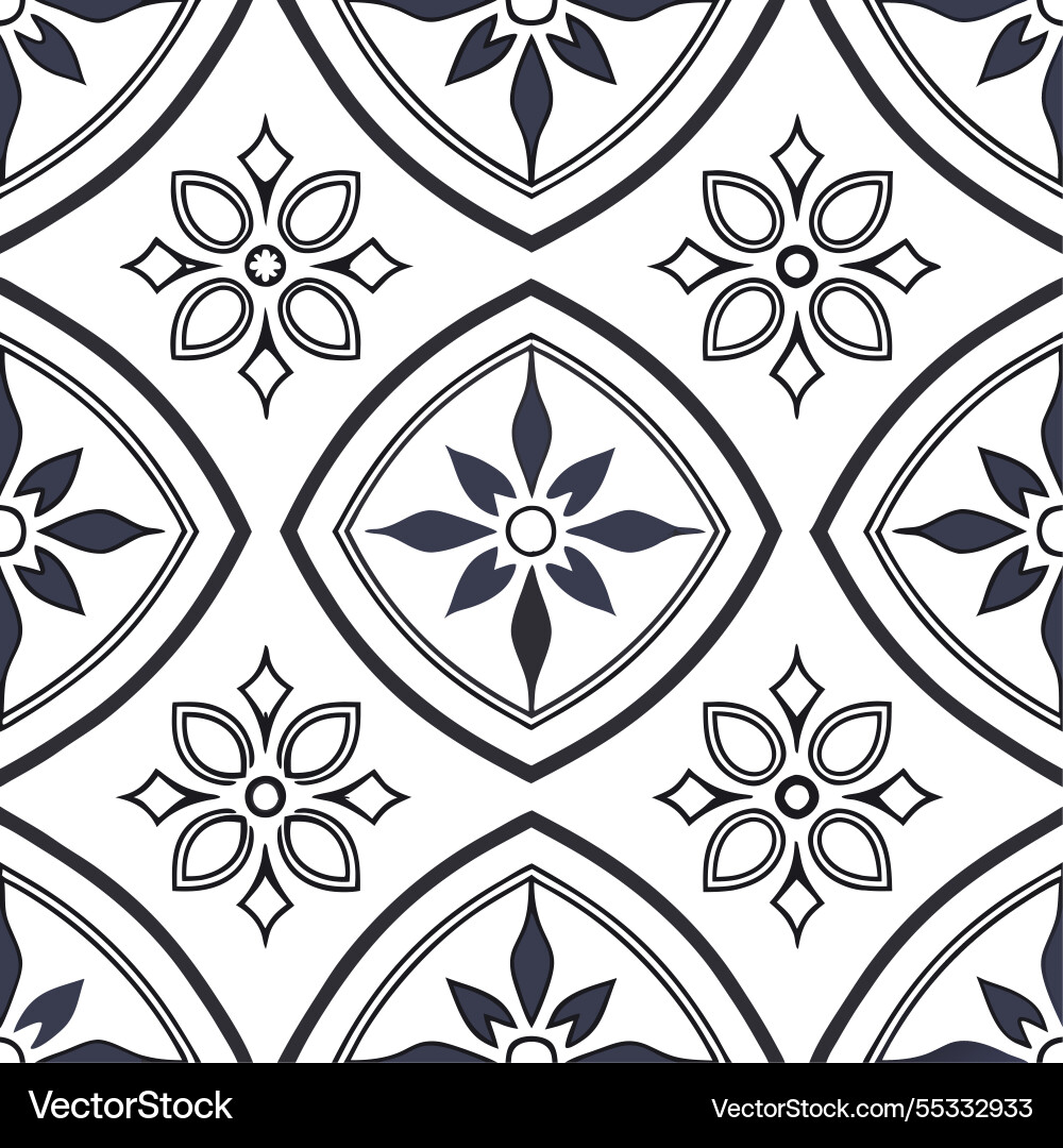 Design seamless pattern with vintage frames Design seamless pattern with vintage frames vector image