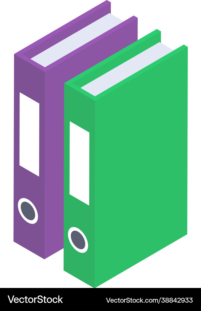 File folder Vector Image