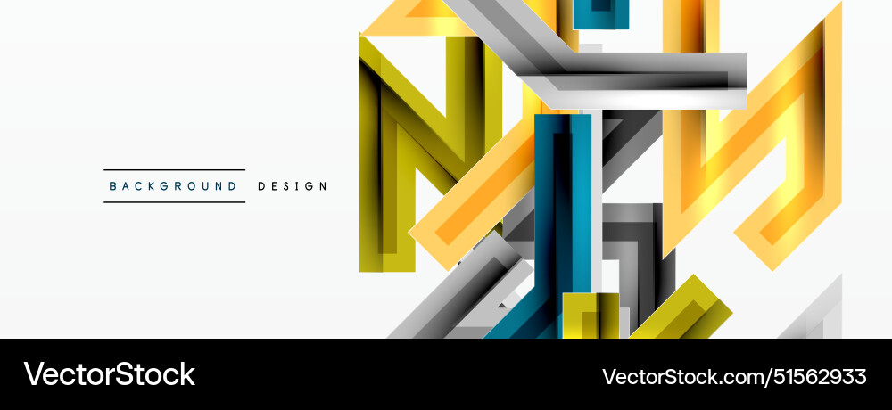 Line zig zag dynamic geometric abstract background Line zig zag dynamic geometric abstract background vector image