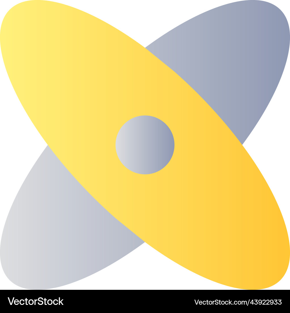 Science flat gradient two-color ui icon Science flat gradient two-color ui icon Vector Image