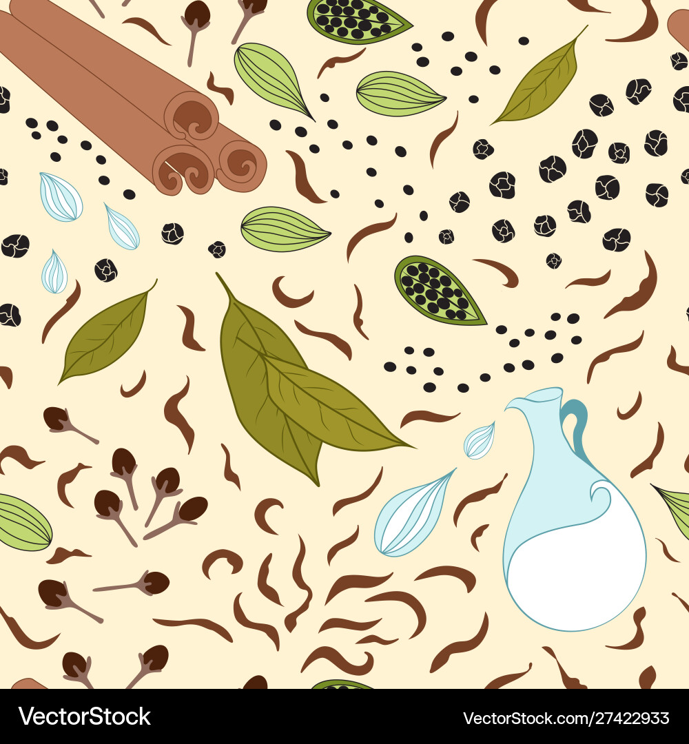 Seamless pattern with different kind Seamless pattern with different kind vector image