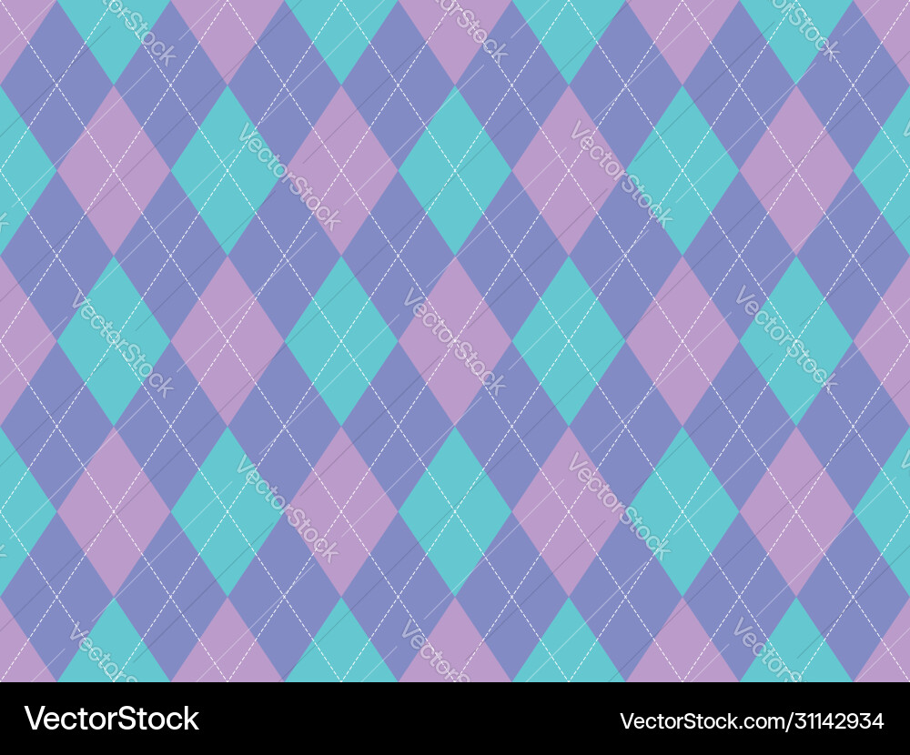 Argyle pattern seamless fabric texture background Argyle pattern seamless fabric texture background Vector Image