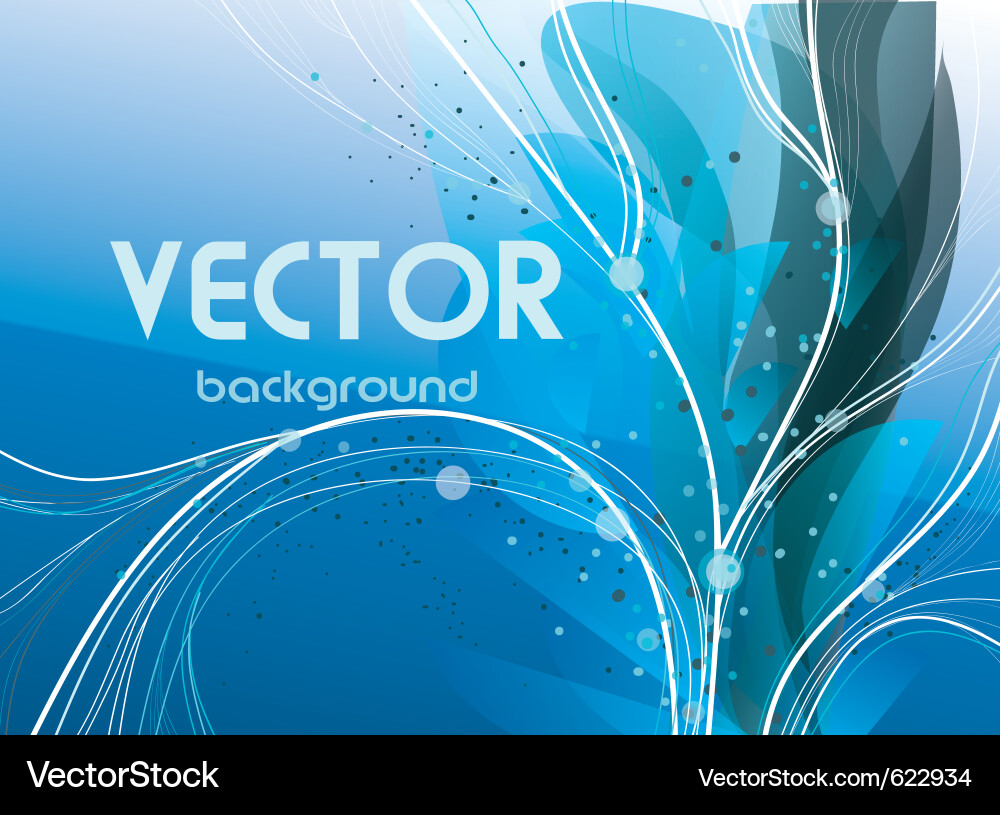 Dynamic Abstract Lines Background vector image