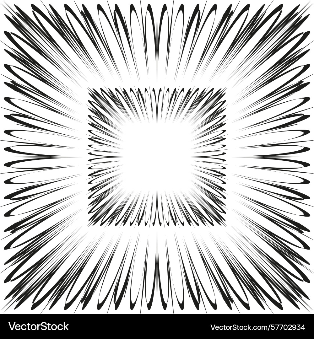Radiant square burst gradual ray pattern soft Radiant square burst gradual ray pattern soft vector image