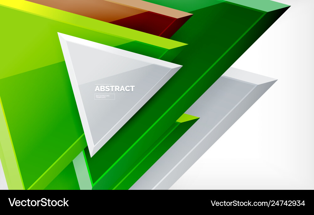 Triangular low poly background design Triangular low poly background design vector image