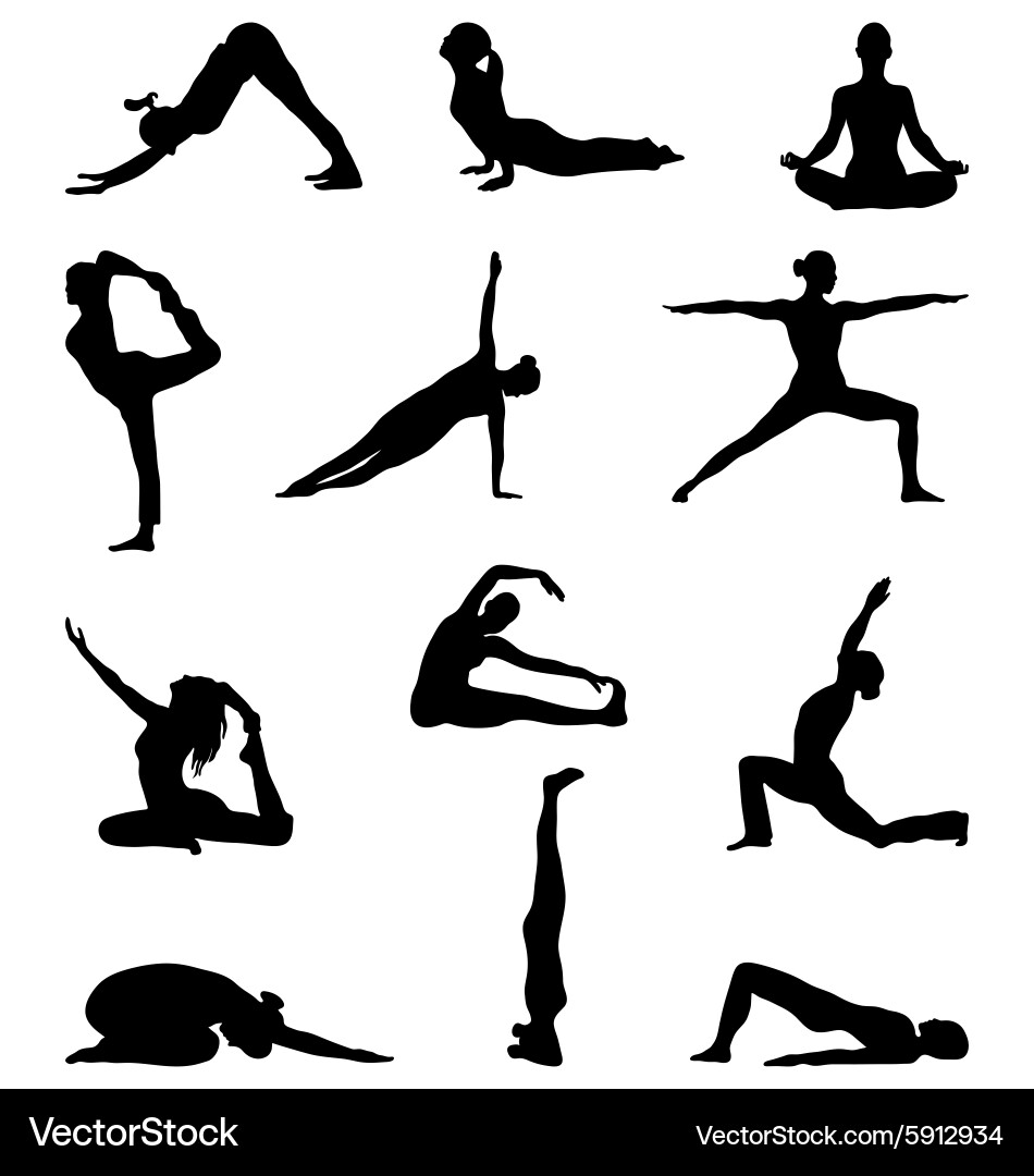 Yoga Royalty Free Vector Image - VectorStock