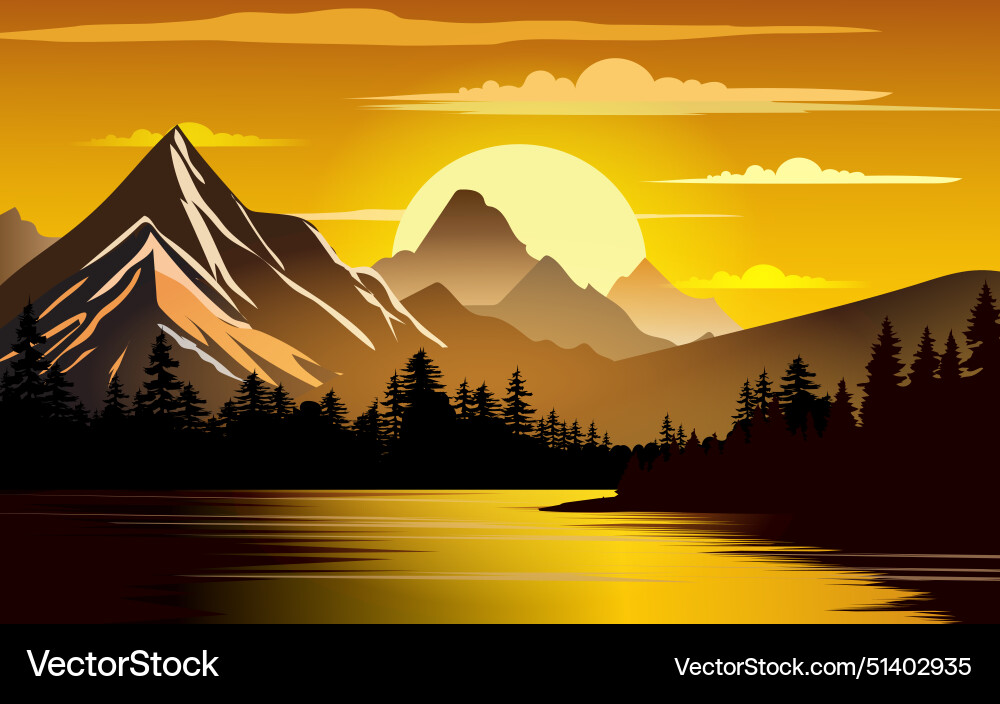 Brown tone view Royalty Free Vector Image - VectorStock