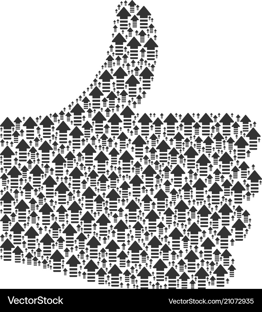 Good mark composition of arrow pointer icons Good mark composition of arrow pointer icons Vector Image