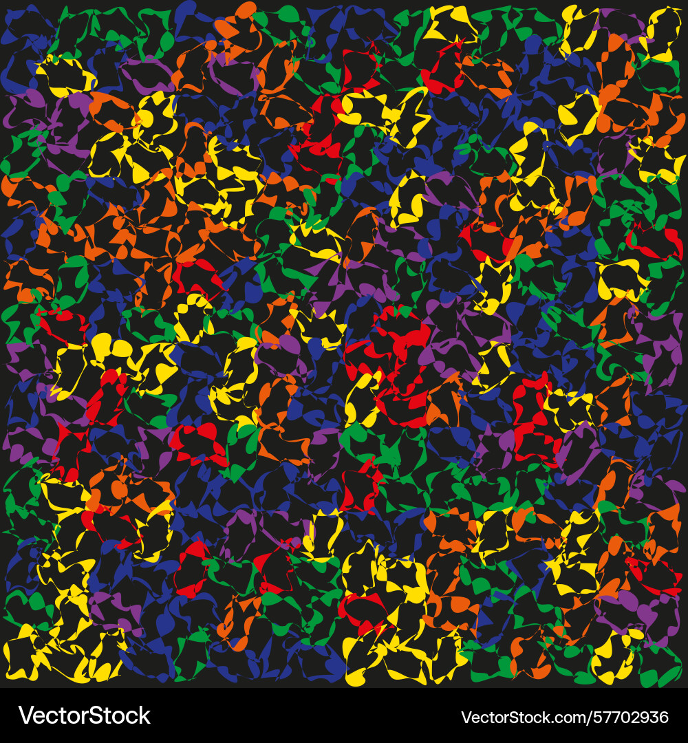Colorful confetti chaos random splatter surface Colorful confetti chaos random splatter surface vector image